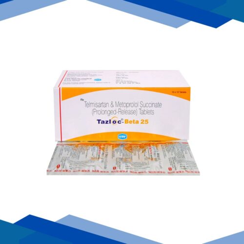 Tazloc Beta 25mg Tablet 10'S