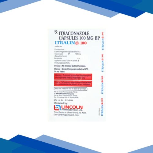 Itralin 100Mg Capsule 10's