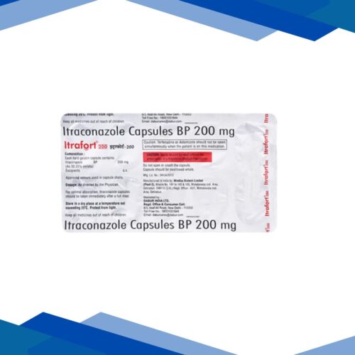 ITRAFORT 200 Capsule 10's