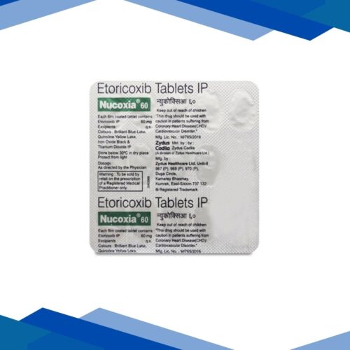 Nucoxia 60Mg Tablet 15's