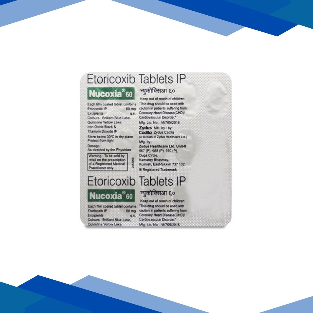 Nucoxia 60Mg Tablet 15's