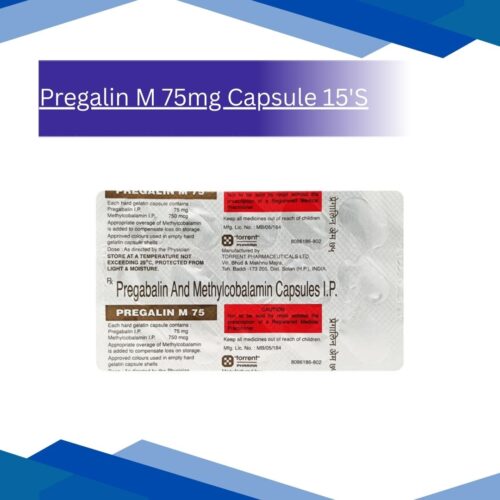 Pregalin M 75mg Capsule 15'S