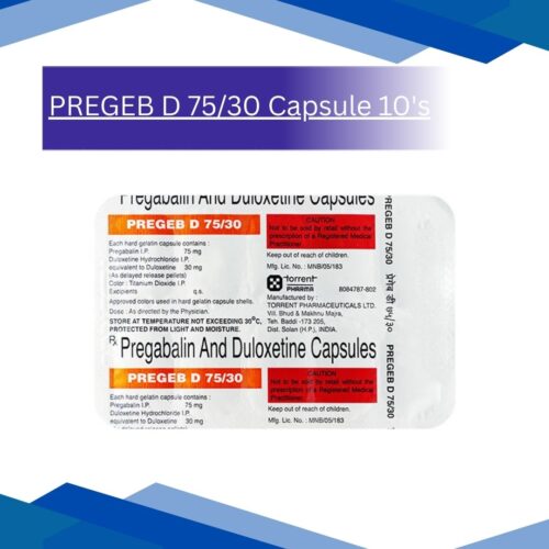 PREGABA D 75/30 Capsule 10's