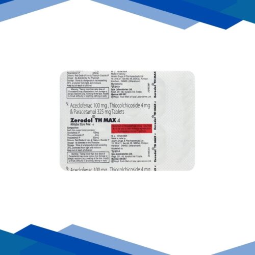 ZERODOL TH MAX 4 Tablet 10's