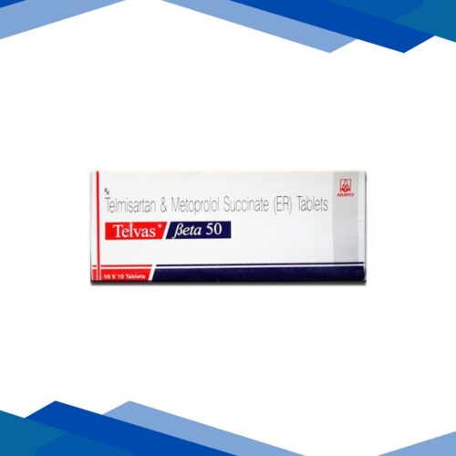 Telvas Beta 50mg Tablet 10'S