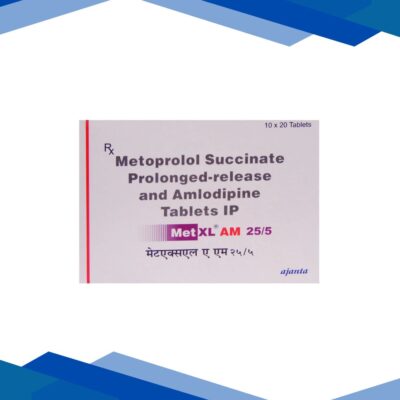 MET XL AM 25/5mg Tablet 20's