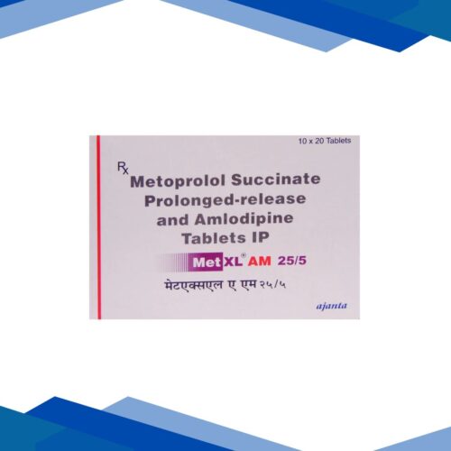 MET XL AM 25/5mg Tablet 20's