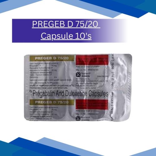 PREGEB D 75/20 Capsule 10's