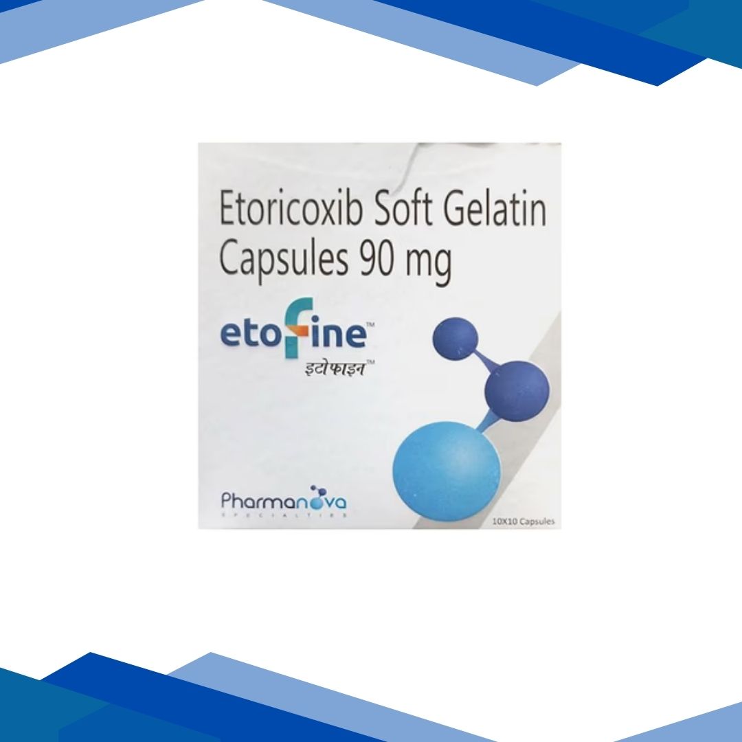 Etofine 90mg Capsule 10'S