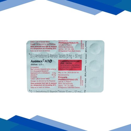 Asomex AT 5mg Tablet