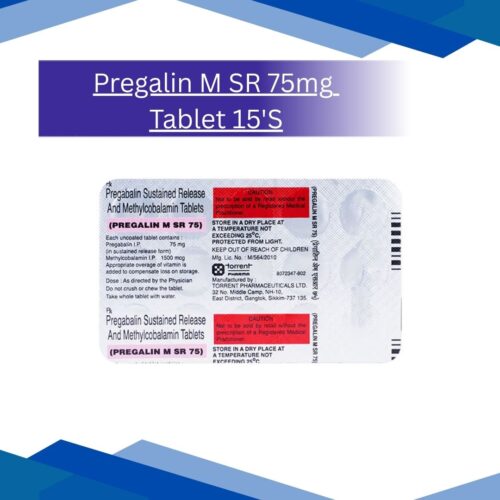 Pregalin M SR 75mg Tablet 15'S