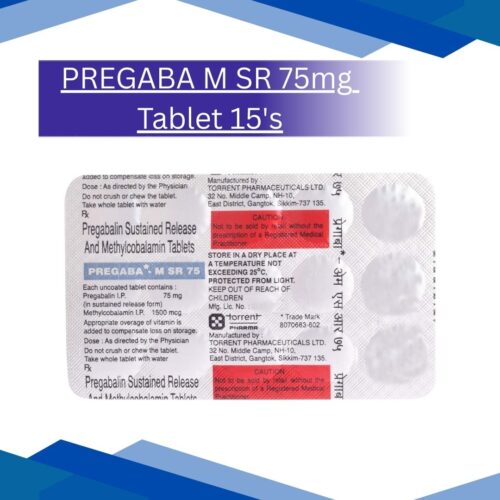 PREGABA M SR 75mg Tablet 15's