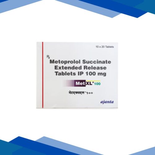 MET XL 100mg Tablet 20's