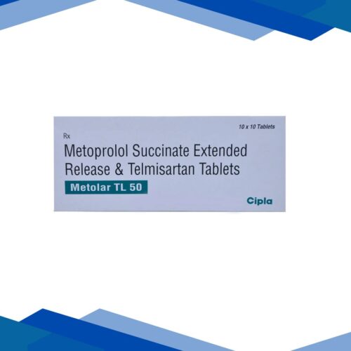 Metolar TL 50mg Tablet 10'S
