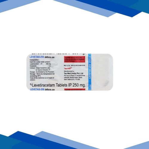 Levetas 250mg Tablet 10'S