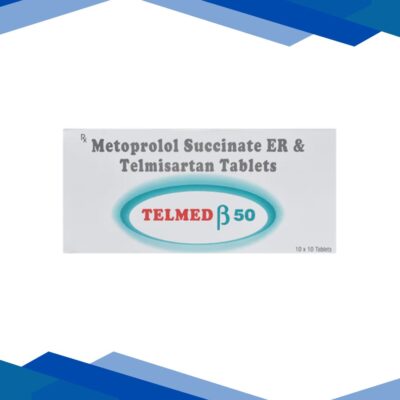 Telmed Beta 50mg Tablet 10'S