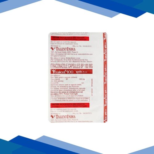 Itralent 100mg Capsule 10'S