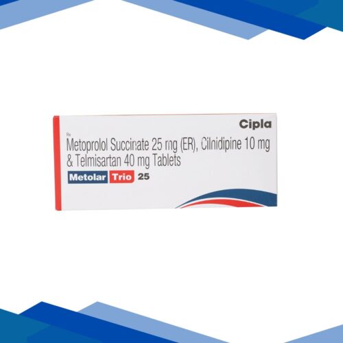 METOLAR TRIO 25 Tablet 10's