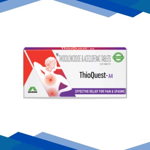 Thioquest A 4mg Tablet 10'S