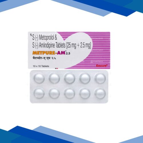 Metpure AM 2.5mg Tablet 10'S