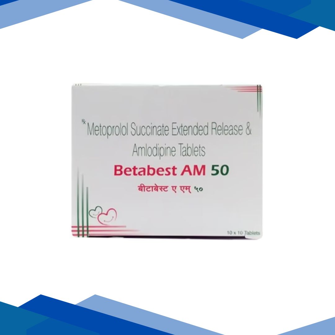 Betabest AM 50mg Tablet 10'S