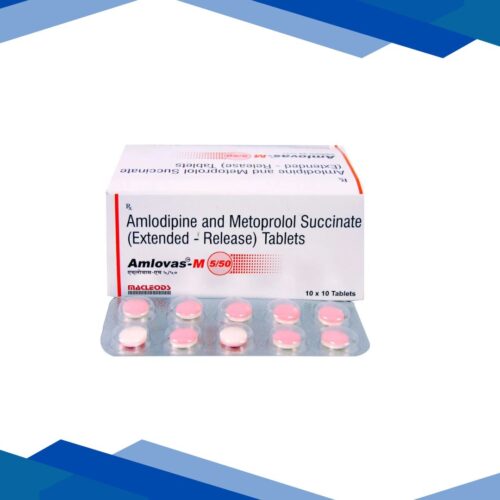 Amlovas M 5/50mg Tablet 10'S