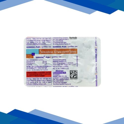 Gudgesic Plus Tablet 10'S