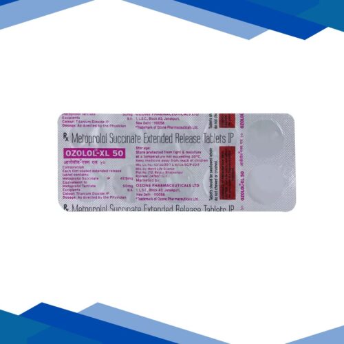 OZOLOL XL 50mg Tablet 10's