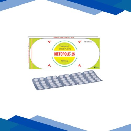 METOPOLE 25mg Tablet 10's