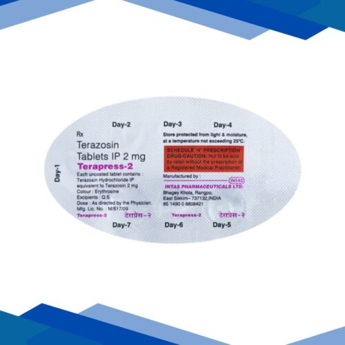 Terapress 2mg Tablet 7'S