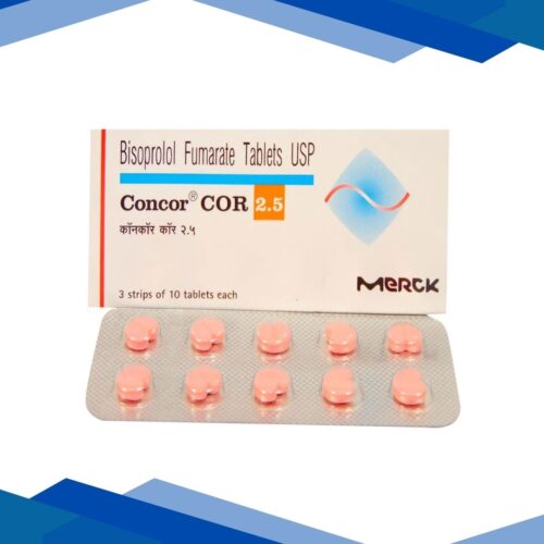 Concor Cor 2.5mg Tablet 10'S