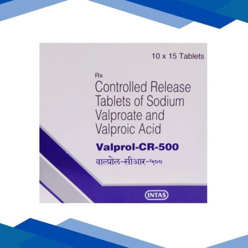 Valprol CR 500mg Tablet 15'S