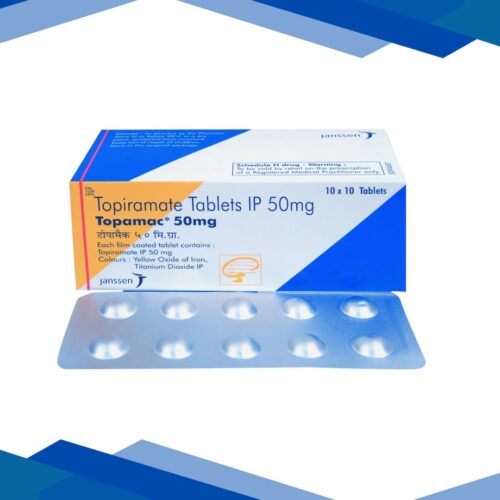 Topamac 50mg Tablet 10'S