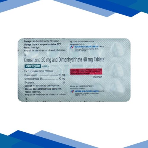 VERTIGEN Tablet 10's