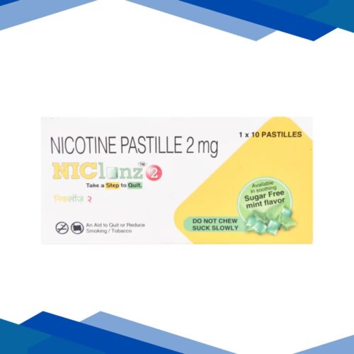 Niclonz 2 Sugar Free Mint Flavor Pastille 10'S
