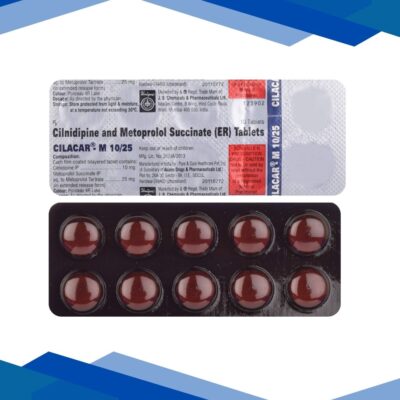 CILACAR M 10/25 Tablet 15's