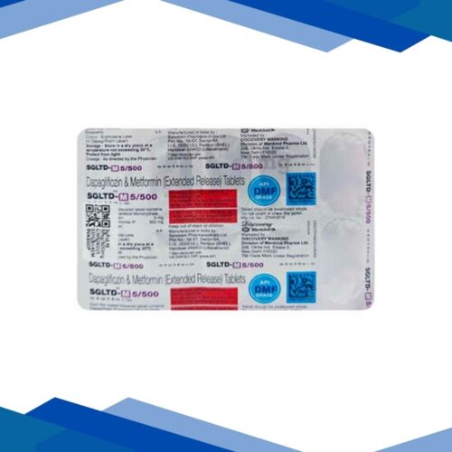 SGLTD M 5/500 Tablet 10's