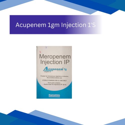 Acupenem 1gm Injection 1'S