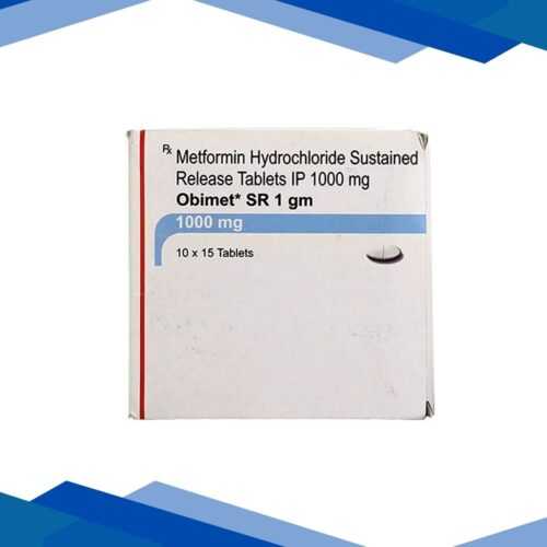 Obimet SR 1gm Tablet 15'S