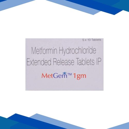 Metgem 1gm Tablet 10'S