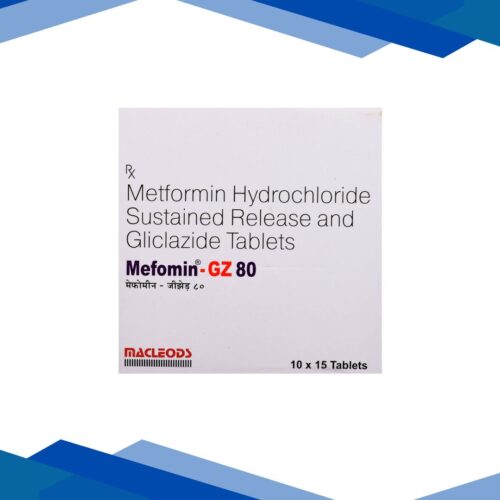 Mefomin GZ 80/500mg Tablet 15'S