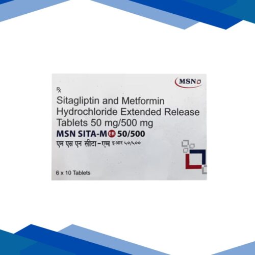 MSN SITA M ER 50/500 Tablet 10's