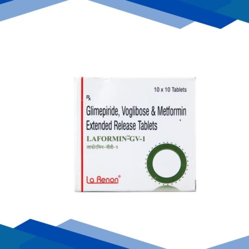 Laformin GV 1/500/0.2mg Tablet 10'S