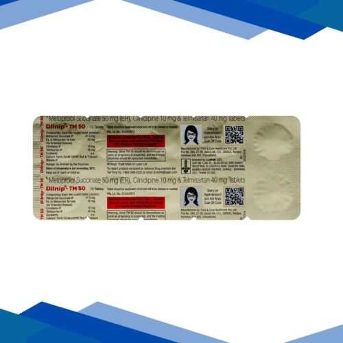 DILNIP TM 50 Tablet 10's