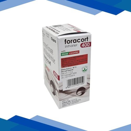 Foracort 400 with Dose Counter 120MD Inhaler 7.2g