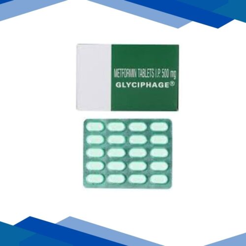 Glyciphage 500mg Tablet 20'S