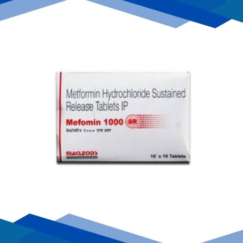 Mefomin SR 1000mg Tablet 10'S