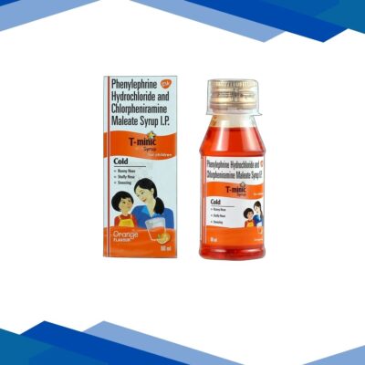 T Minic Orange Flavour Syrup 60ml