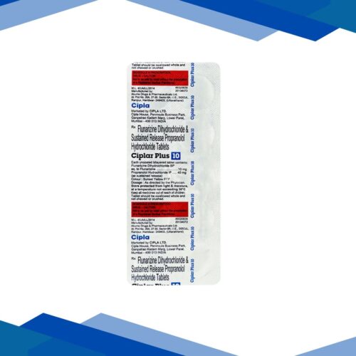 Ciplar 10mg Tablet 15'S