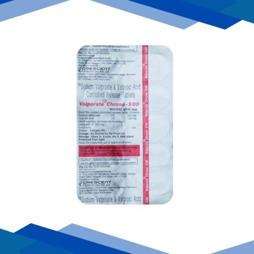 VALPORATE CHRONO 500 Tablet 10's